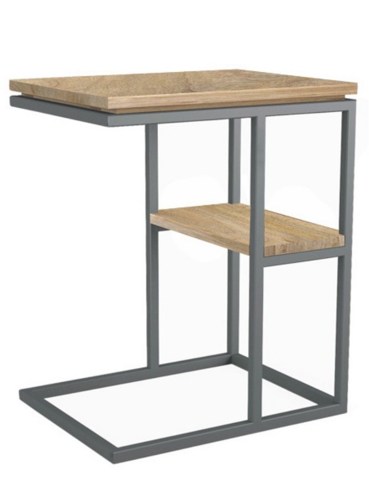WOLF MÖBEL Nachttisch NEPTUN Regal mit 2 Ablagen (40x25x65), NEPTUN Regal mit 2 Ablagen von WOLF MÖBEL