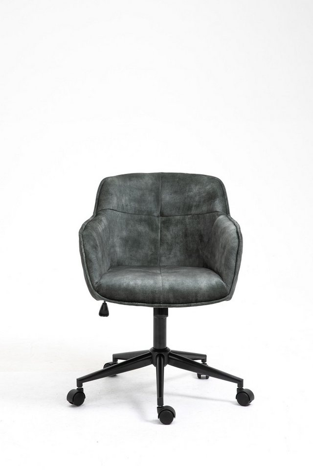 WOLF MÖBEL Schreibtischstuhl SEBA Office Stuhl Watson anthrazit (57x58x19), SEBA Office Stuhl Watson anthrazit von WOLF MÖBEL