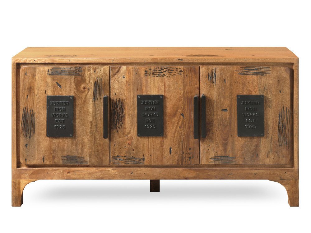 WOLF MÖBEL Sideboard (145 x 40 x 80), VIENNA Kommode mit 3 Türen von WOLF MÖBEL