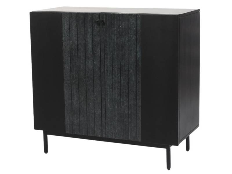 WOLF MÖBEL Sideboard (95 x 40 x85), FLUETE Kommode mit 2 Türen von WOLF MÖBEL