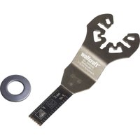Wolfcraft - Tauchsägeblatt Bimetall 10 mm für Holz/Metall Bosch pmf Multi-Tool-Zubehör von Wolfcraft