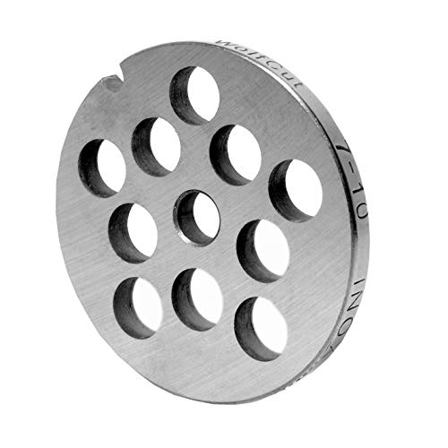 Wolfcut INOX Lochscheibe Gr. 7-10,0 mm Bohrung - Kompatibel/Ersatz mit alle gängigen Fleischwölfe Größe 7 – z.B.: Bosch MUM6/MUM7 - Jupiter Größe 7, Kenwood A900, Regina BME 7 und viele mehr. Wolfcut INOX Lochscheibe Gr. 7-10,0 mm Bohrung - Kompatibel/Ersatz mit alle gängigen Fleischwölfe Größe 7 – z.B.: Bosch MUM6/MUM7 - Jupiter Größe 7, Kenwood A900, Regina BME 7 und viele mehr. von Wolfcut