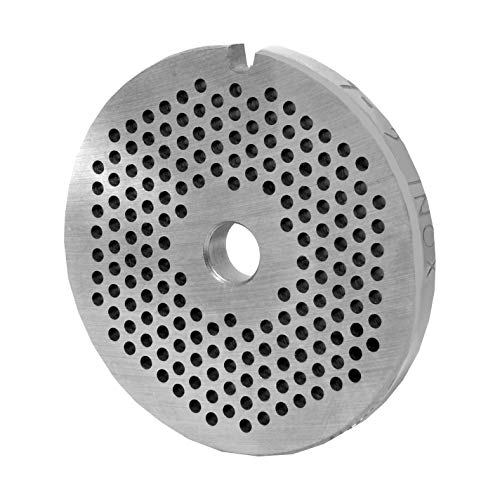 WOLFCUT Inox Lochscheibe Gr. 7-2,0 mm Bohrung - Kompatibel/Ersatz mit alle gängigen Fleischwölfe Größe 7 – z.B.: Bosch MUM6/MUM7 - Jupiter Größe 7, Kenwood A900, Regina BME 7 und viele mehr. WOLFCUT Inox Lochscheibe Gr. 7-2,0 mm Bohrung - Kompatibel/Ersatz mit alle gängigen Fleischwölfe Größe 7 – z.B.: Bosch MUM6/MUM7 - Jupiter Größe 7, Kenwood A900, Regina BME 7 und viele mehr. von Wolfcut