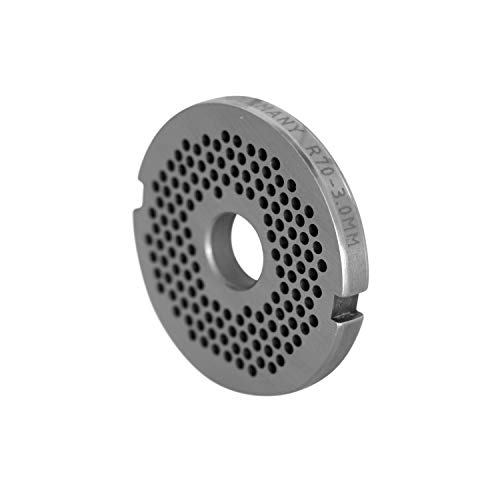 R70 Fleischwolfscheibe mit 3,0 MM Bohrung System Unger Codiert mit 2 Nuten Werkzeugstahl R70 Fleischwolfscheibe mit 3,0 MM Bohrung System Unger Codiert mit 2 Nuten Werkzeugstahl von Wolfcut