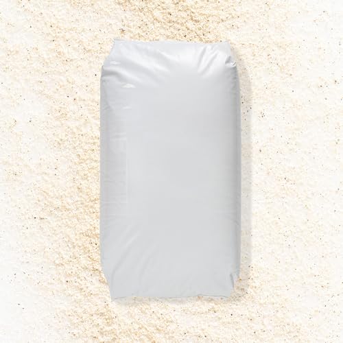 WOLFF & MÜLLER Terrariensand | feuergetrockneter Quarzsand | Beiger Terrarien Sand | Verschiedene Körnungen | 25kg Sack (0.4-0.8mm) von WOLFF & MÜLLER