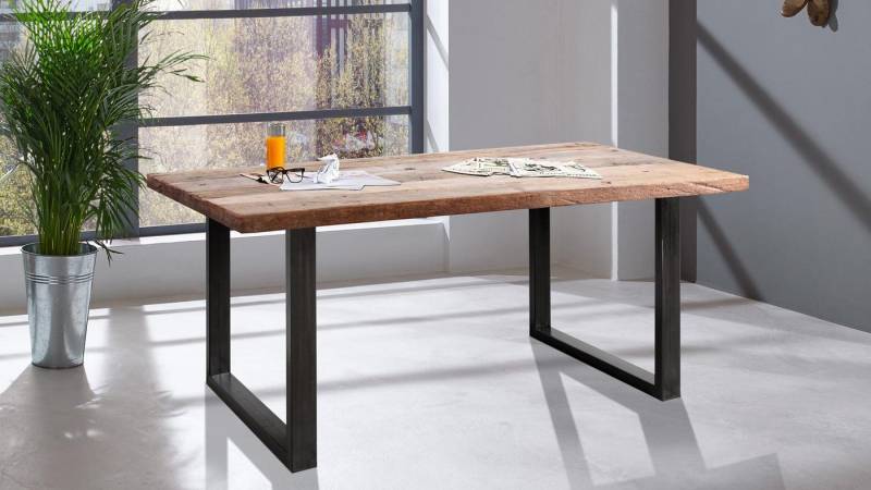 WOLFMÖBEL Esstisch Esstisch Bark 4081 Altholz recycelt natur 200x100 cm von WOLFMÖBEL