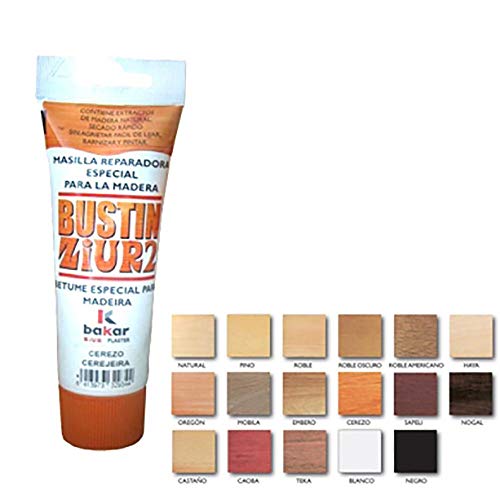 Wolfpack 14070010 Spachtelmasse repariert Holz 120 gr Kastanie von WOLFPACK