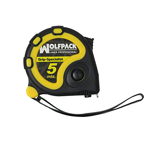 Flexometer 5 Meter mit Bremse Wolfpack Grip Spezial von WOLFPACK