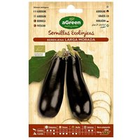 Umschlag mit Öko-Samen der langen lila Aubergine Agreen von EDM