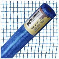 Blaues unterputznetz, rolle 50 cm x 1 meter. maschen 10x10 mm. von WOLFPACK