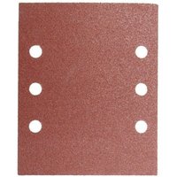 Ersatz-Schleifpapier mit Klettverschluss 114x140 mm. Mit Löchern Korn 180 (10 Stück) von WOLFPACK