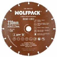 Wolfpack - Holz-/Kunststoff-Trennscheibe ø 230 mm. Wolframcarbid-Schneidkante von WOLFPACK