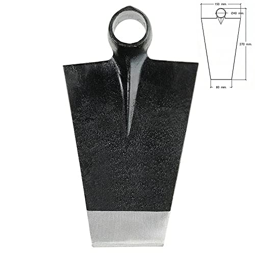 Maurer 8180015 – Hacke ohne Stiel geschmiedet, 64/910 Gramm von WOLFPACK