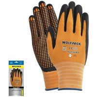 Nylon-Handschuhe mit Schaumstoff-Innenhand und Nitril-Touchpoints 10" (Paar) von WOLFPACK