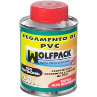 Pvc Kleber Wolfpack mit Pinsel 250 cm3 von WOLFPACK