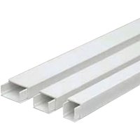 Selbstklebender Kabelkanal mit Abdeckung 16x16 mm x 2 m. Selbstklebender Kabelkanal mit Abdeckung 16x16 mm x 2 m. von WOLFPACK