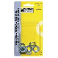Unterlegscheiben Din125A M10 (8 Stück) von WOLFPACK