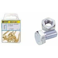 Verzinkte Sechskantschraube M6 x 20 mm. 8 Einheiten von WOLFPACK