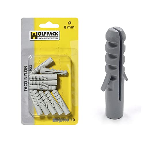 WOLFPACK 13131640 10 x Dübel, Nylon, 8 mm WOLFPACK 13131640 10 x Dübel, Nylon, 8 mm von WOLFPACK
