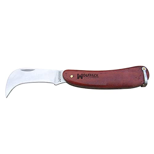 WOLFPACK 2162060 Klappmesser, Klinge gebogen von WOLFPACK