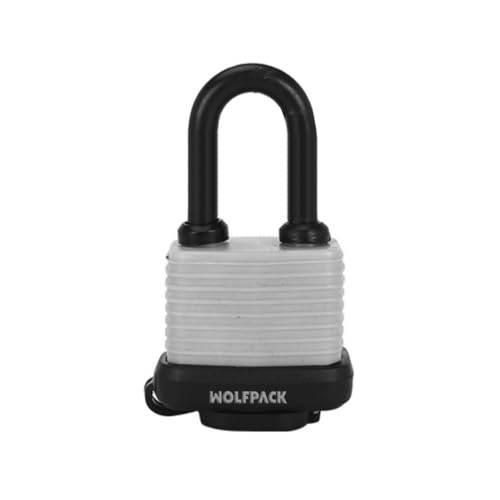 WOLFPACK LINEA PROFESIONAL 03100780 Intermperie Vorhängeschloss, Langbogen, mehrfarbig, 30 mm WOLFPACK LINEA PROFESIONAL 03100780 Intermperie Vorhängeschloss, Langbogen, mehrfarbig, 30 mm von WOLFPACK