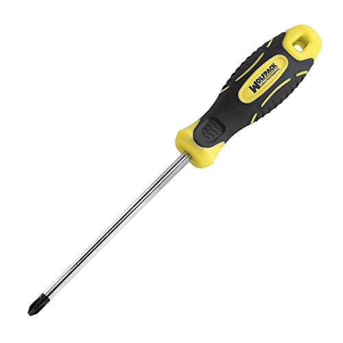 WOLFPACK LINEA PROFESIONAL 2324608 Griff aus Zweimaterial Phillips Nr. 0/75 mm. Schlitzschraubendreher, Chrom Vanadium, mehrfarbig, Einheitsgröße WOLFPACK LINEA PROFESIONAL 2324608 Griff aus Zweimaterial Phillips Nr. 0/75 mm. Schlitzschraubendreher, Chrom Vanadium, mehrfarbig, Einheitsgröße von WOLFPACK