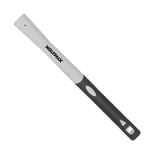 WOLFPACK LINEA PROFESIONAL Griff aus Fiberglas für Alcotan, ovales Auge, 38 cm, Griff aus Bi-Material, vibrationsabsorbierend WOLFPACK LINEA PROFESIONAL Griff aus Fiberglas für Alcotan, ovales Auge, 38 cm, Griff aus Bi-Material, vibrationsabsorbierend von WOLFPACK