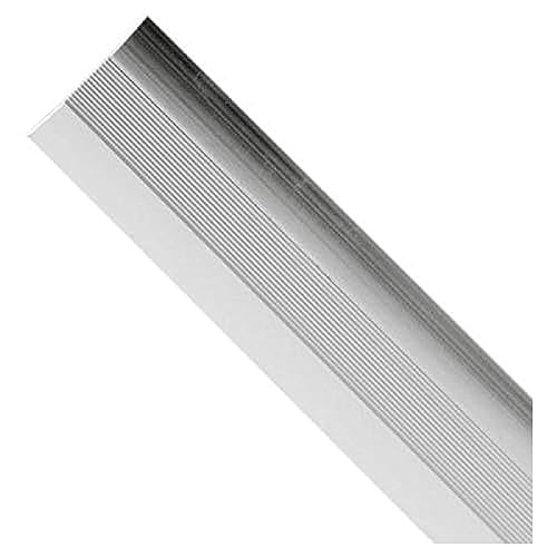 Wolfpack 2541105 Abdeckleiste, selbstklebend, für Teppichboden, Aluminium, silberfarben, 82 cm von WOLFPACK