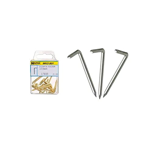Wolfpack – Brico Self Hakennägel aus Edelstahl, 14 x 20 mm von WOLFPACK
