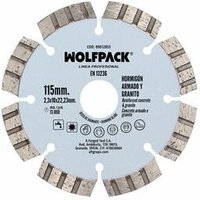 Wolfpack - Diamantscheibe Stahlbeton/Granit ø 115 mm. von WOLFPACK