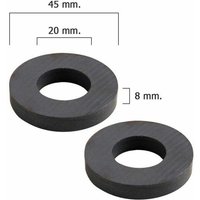 Magnet Wolfpack Ferritring ø 45x20x8 mm. (Blister 2 Stück) von WOLFPACK