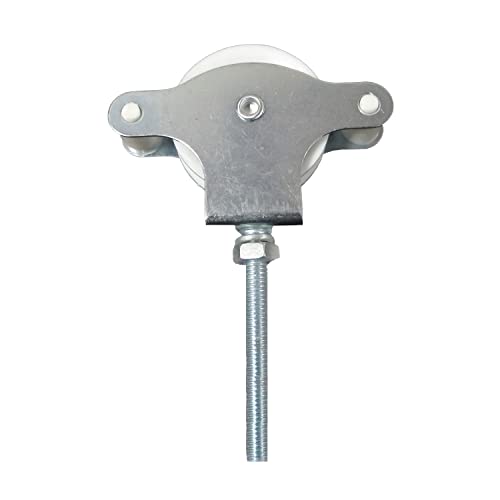 Wolfpack Seilzugrolle, Plastikrolle mit Schraube, verzinkt, 60 mm Wolfpack Seilzugrolle, Plastikrolle mit Schraube, verzinkt, 60 mm von WOLFPACK