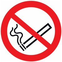 Sonstige - SafetyMarking Verbotsschild Rauchen verboten, Schild, ø 100 mm von sonstige