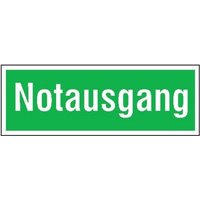 Schild Alu 105x297 mm Notausgang Schild Alu 105x297 mm Notausgang von FP