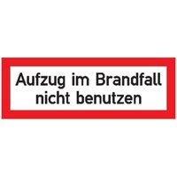 Neutrale Produktlinie - SafetyMarking Brandschutzschild Folie B148xH52 mm Aufzug im Brandfall n.b. langnachleuchtend Neutrale Produktlinie - SafetyMarking Brandschutzschild Folie B148xH52 mm Aufzug im Brandfall n.b. langnachleuchtend von NEUTRALE PRODUKTLINIE