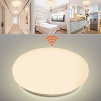 12W led Deckenleuchte mit Bewegungsmelder Energiesparend Sensor Deckenstrahler - Weiß - Swanew von SWANEW