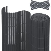 PVC Sichtschutzmatte Sichtschutz Garten Sichtschutzzaun Sichtschutzn Balkon Zaun. UV-beständig Sichtschutz für Garten Swimming Pools Balkon. Grau(90 PVC Sichtschutzmatte Sichtschutz Garten Sichtschutzzaun Sichtschutzn Balkon Zaun. UV-beständig Sichtschutz für Garten Swimming Pools Balkon. Grau(90 von WOLKETON