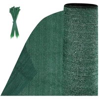 SWANEW Garten-Sichtschutz Zaunblende HDPE 1.2x10m Dunkelgrün SWANEW Garten-Sichtschutz Zaunblende HDPE 1.2x10m Dunkelgrün von WOLKETON