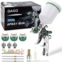 Swanew hvlp Lackierpistole Sprühpistole 0.35Mpa 600ml Profi Spritzpistole Die schwerkraftkanone 2 Stück von WOLKETON