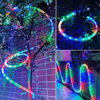 Vingo - led Lichtschlauch Innen Außen,Wasserfest Lichterschläuche,Partylicht Dekobeleuchtung Weihnachten,10m bunt - bunt von VINGO