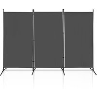 Wolketon Paravent Sichtschutzwand Raumteiler Stellwand Raumteiler Trennwand Sichtschutz 3 teilig Anthrazit Wolketon Paravent Sichtschutzwand Raumteiler Stellwand Raumteiler Trennwand Sichtschutz 3 teilig Anthrazit von WOLKETON