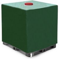VINGO Container Abdeckung Wassertank Abdeckplane 1000 L IBC Tank Abdeckung Behälter Container UV-Folie Schutzhülle Schutzplane Schutzhaube Cover von WOLKETON