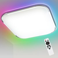 VINGO 24W RGB LED Deckenleuchte Wandleuchte Fernbedienung Deckenlampe Lampe Modern von VINGO