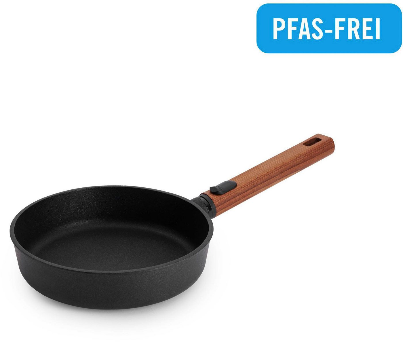 WOLL Bratpfanne Eco Logic QXR Guss-Flachpfanne, Aluminiumguss (1-tlg), PFAS-freie Diamond-QXR - Beschichtung von WOLL