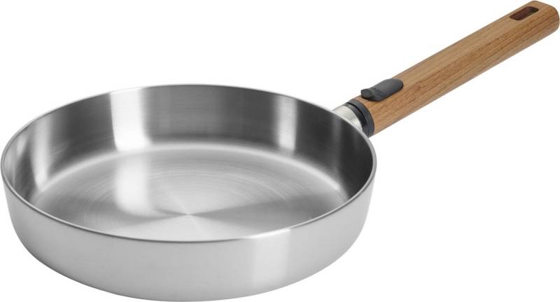 WOLL Bratpfanne Logic Steel, Edelstahl 18/10 (1-tlg), 5-Schicht-Aufbau von WOLL