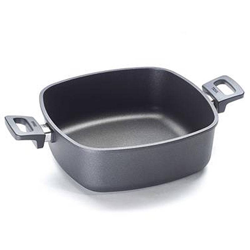 WOLL NOWO INDUKTION LINE-Guss-Bräter, 28 x 28 cm; 10 cm hoch; 6,0 Liter; mit 2 Seitengriffen 1028IL von WOLL