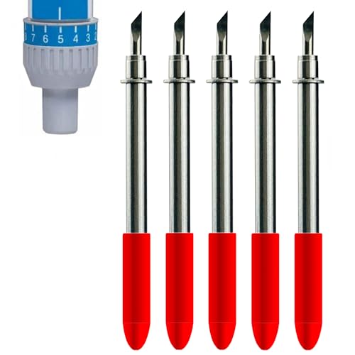 Standard-Schneidklingen für Brother ScanNCut 1 2 ScanNCut DX2 DesignNCut für kompatible CAHLP1-Halter, 5 Stück Standard-Schneidklingen für Brother ScanNCut 1 2 ScanNCut DX2 DesignNCut für kompatible CAHLP1-Halter, 5 Stück von WOLOVO