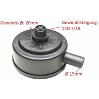 Ersatz Luftfilter Filter mit Gehäuse für Kompressoren uvm. von WOLPART