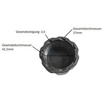 Ersatz Tankdeckel Kraftstofftankdeckel für Rasenmäher uvm. von GÜDE