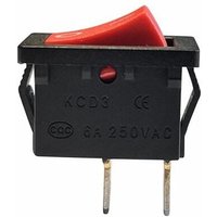 Wolpart - KCD3 Wippschalter 250V 6A 2Pin Kippschalter von WOLPART